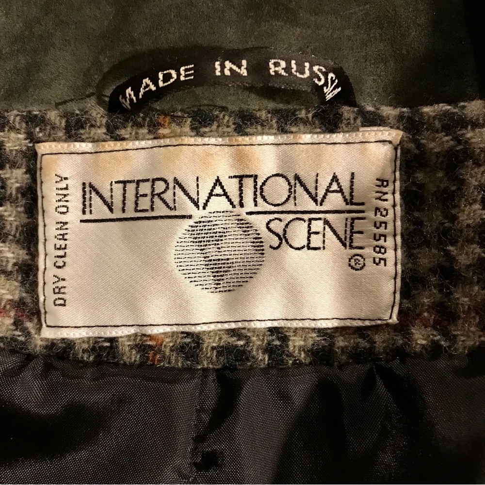 Vintage Women Wool Blazer Size 13/14 - Picture 8 of 8